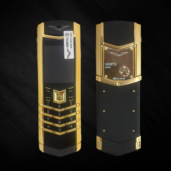 Điện thoại Vertu Signature K8+ Lưng Da