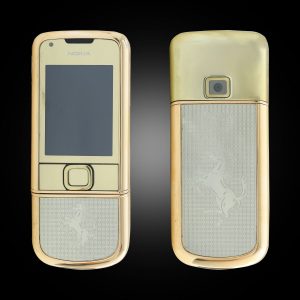 Nokia 8800 vàng hồng kham ngựa trắng