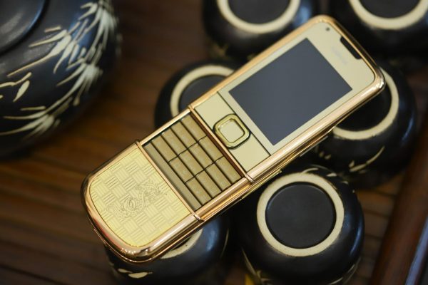 Nokia 8800 vàng hồng khảm rồng 3