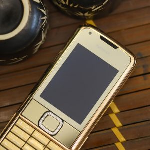 Nokia 8800 vàng hồng khảm trai đính đá 3